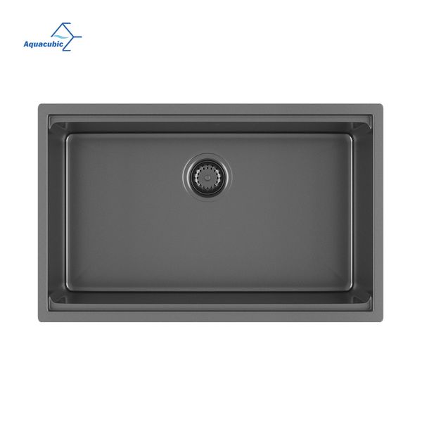 dropship Factory Directly Multi-functional OEM Handmade SUS 304 Stainless Steel Undermount Kitchen Sink Workstation