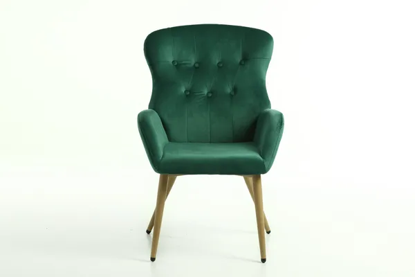 Emerald green vanity chair hot sale